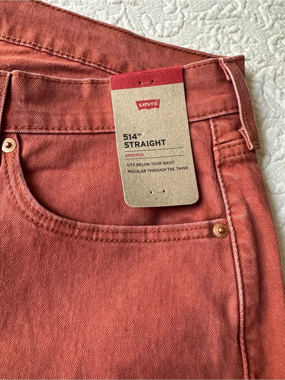 Levi's Men's Salmon Straight Jeans - Picture 4 of 9